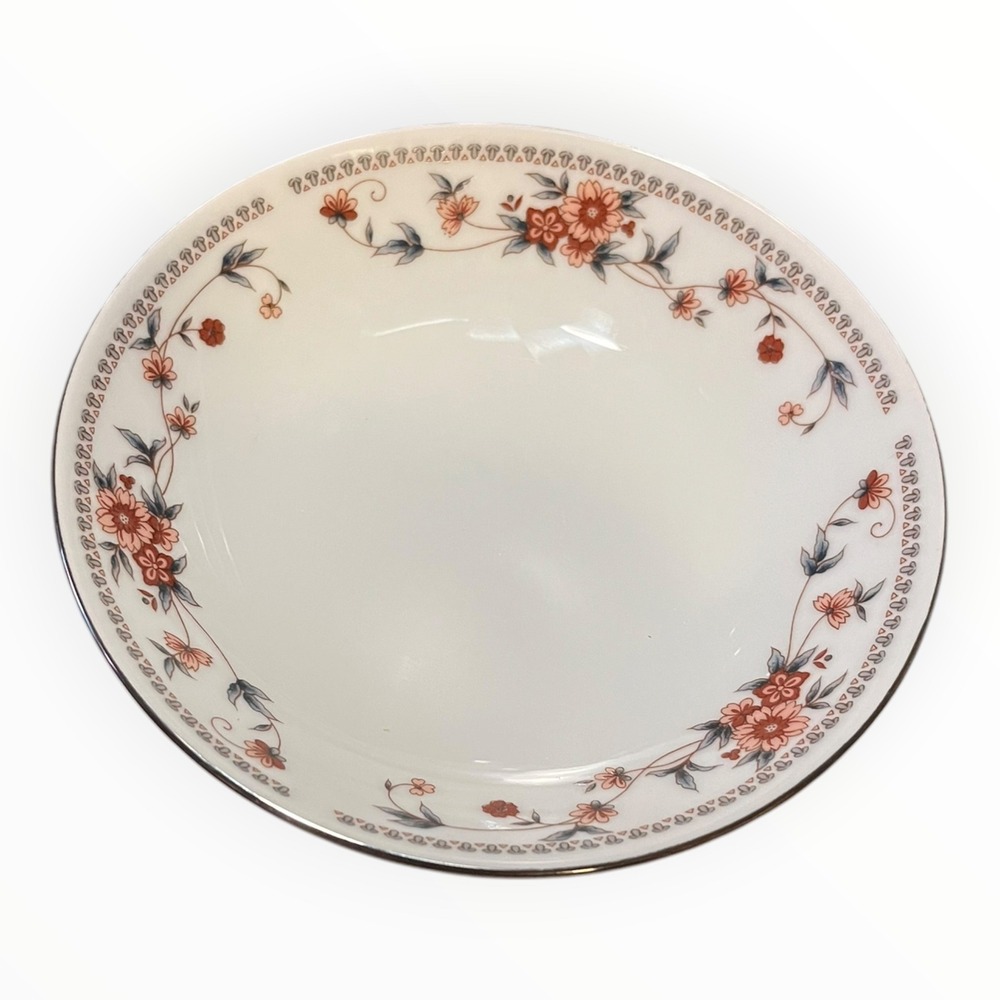 Sheffield Anniversary Porcelain Fine China Fruit Bowl 5.5 Inch Floral Japan